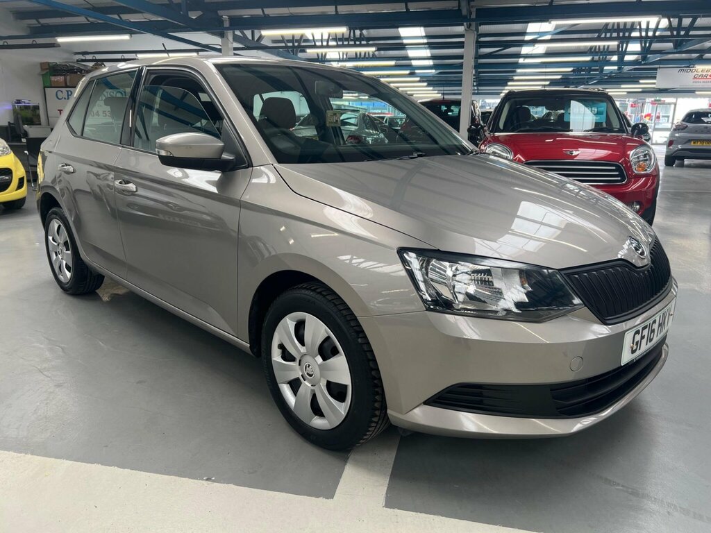 Skoda Fabia 1.0 S Euro 6 Ss Beige #4