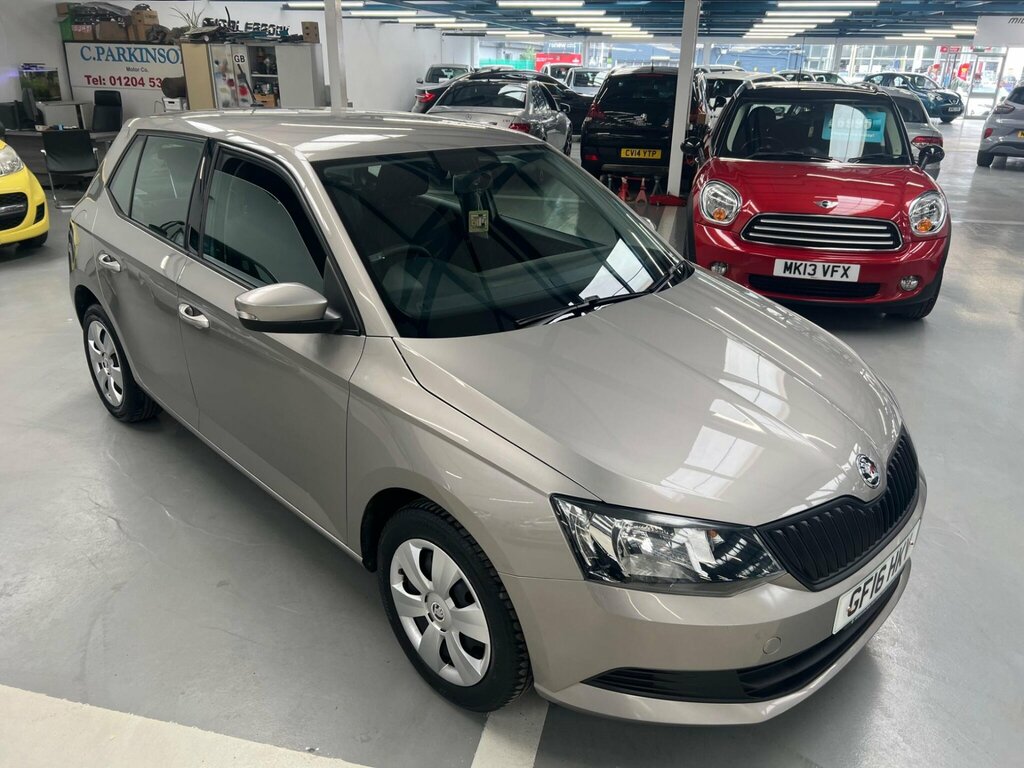 Skoda Fabia 1.0 S Euro 6 Ss Beige #2