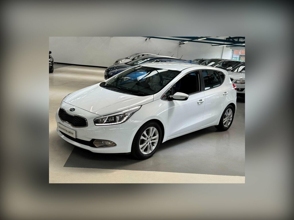 Kia Ceed 1.6 Crdi Ecodynamics 2 Hatchback White #3