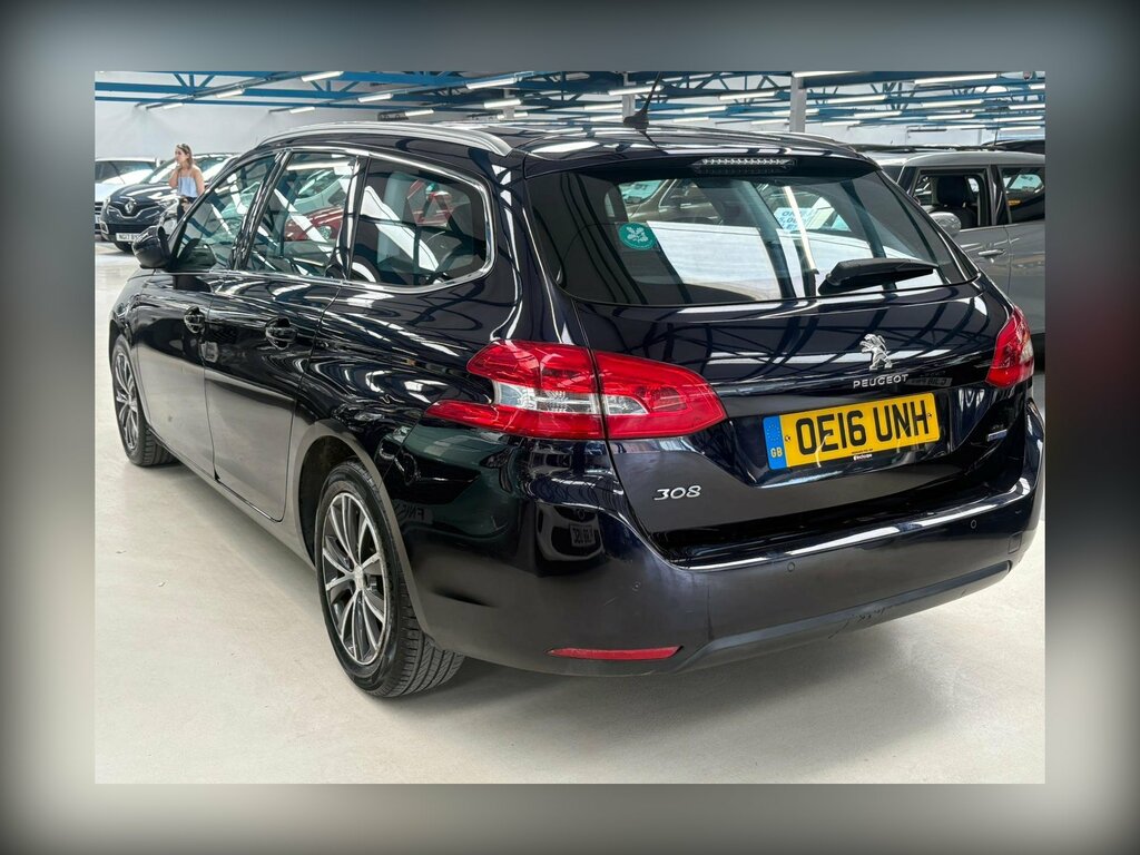 Peugeot 308 SW 1.6 Bluehdi Allure Euro 6 Ss Blue #4