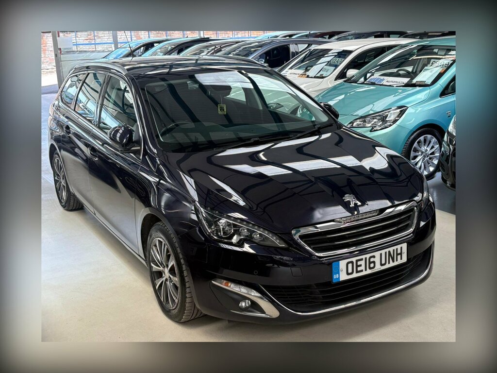 Peugeot 308 SW 1.6 Bluehdi Allure Euro 6 Ss Blue