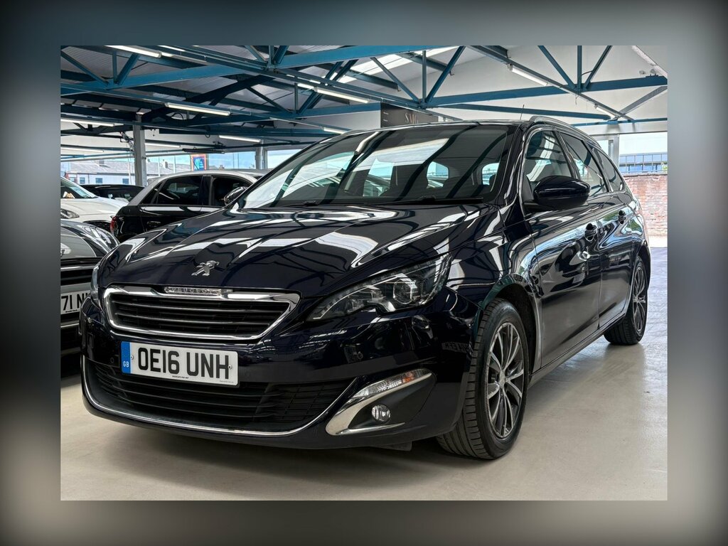 Peugeot 308 SW 1.6 Bluehdi Allure Euro 6 Ss Blue #3