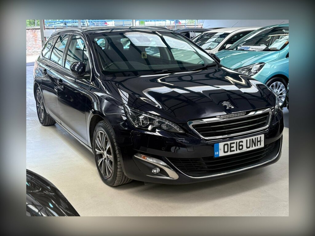 Peugeot 308 SW 1.6 Bluehdi Allure Euro 6 Ss Blue #6