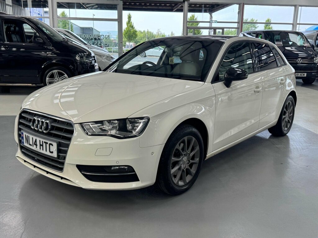 Audi A3 1.6 Tdi Se Sportback S Tronic Euro 5 Ss White #2