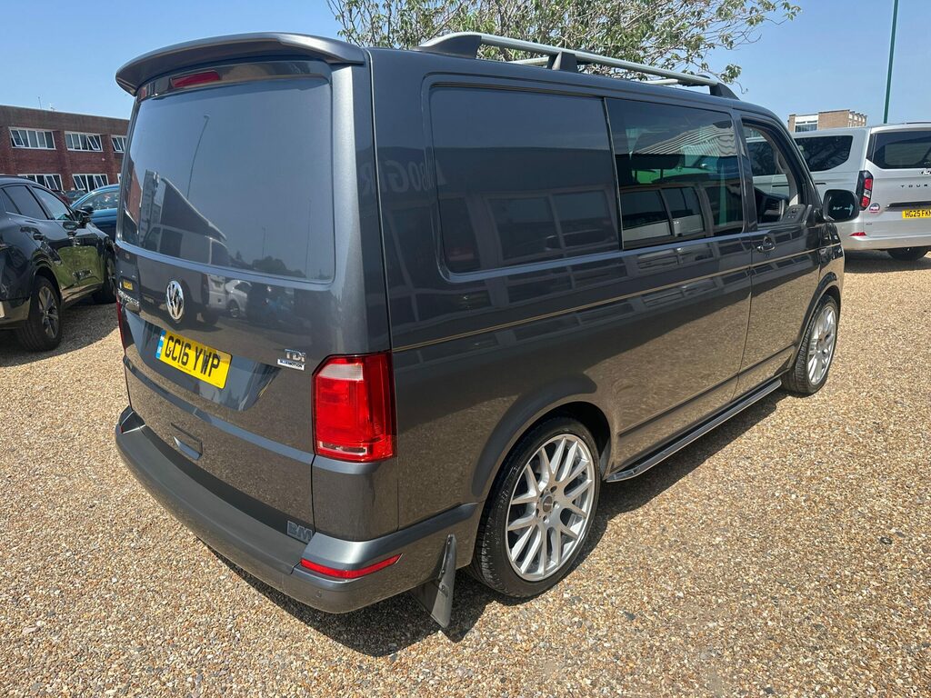 Volkswagen Transporter 2.0L Camperking Conversion Pop Top 4 Berth Black #19