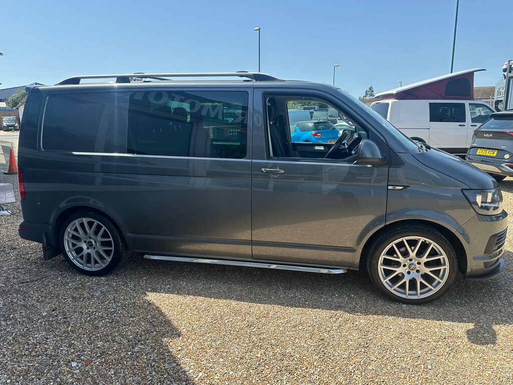 Volkswagen Transporter 2.0L Camperking Conversion Pop Top 4 Berth Black #8