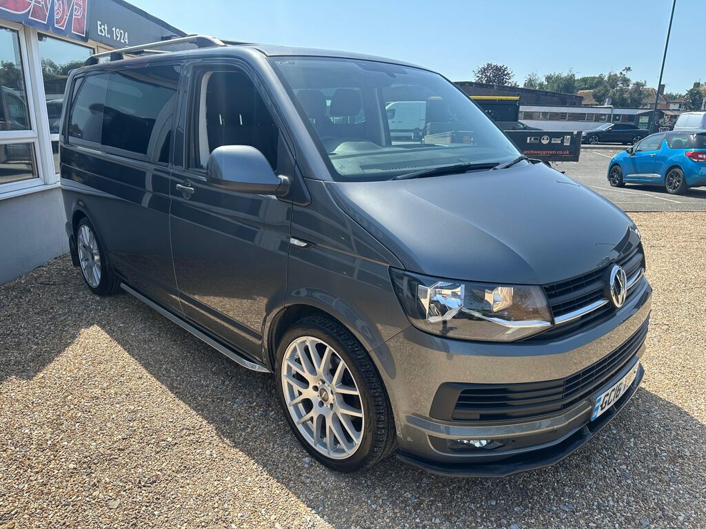 Volkswagen Transporter 2.0L Camperking Conversion Pop Top 4 Berth Black #15