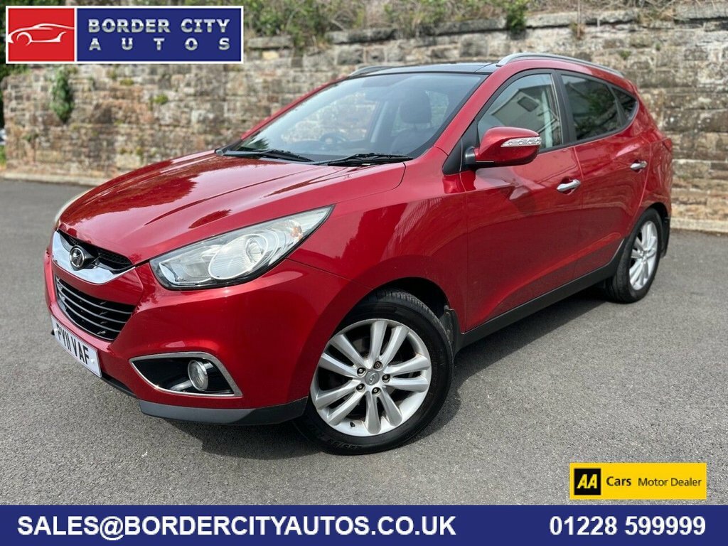 Hyundai Ix35 Suv Red