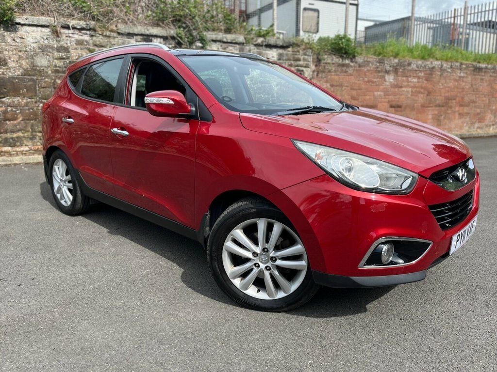 Hyundai Ix35 Suv Red #3