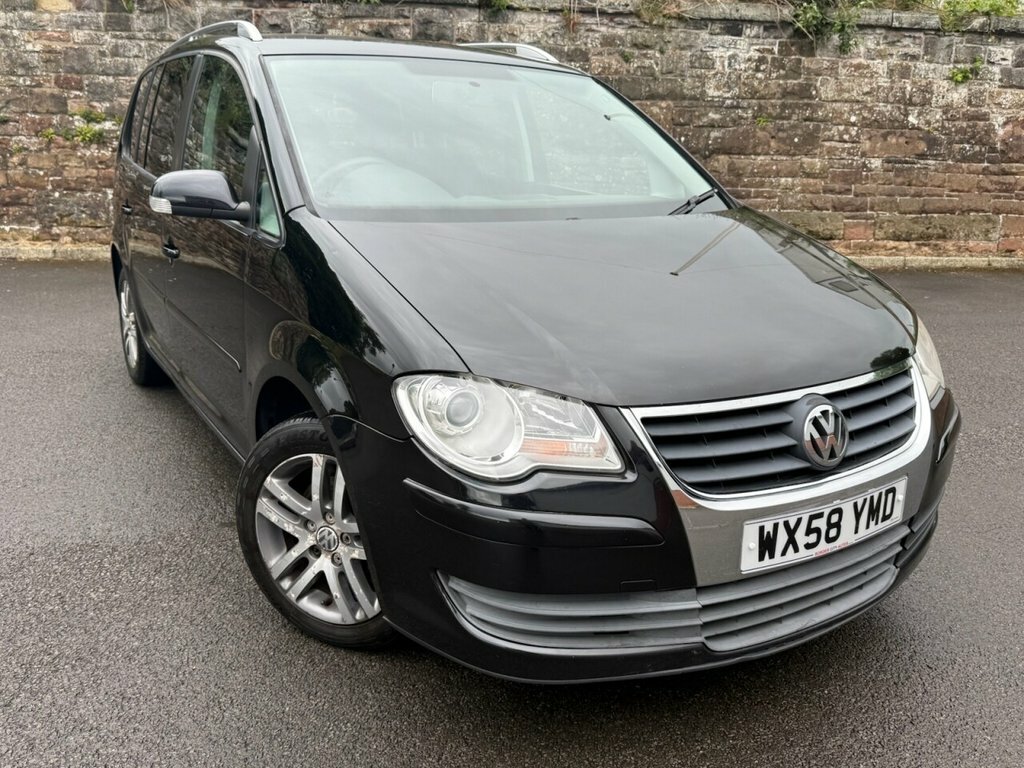 Volkswagen Touran Se WX58YMD Black #3