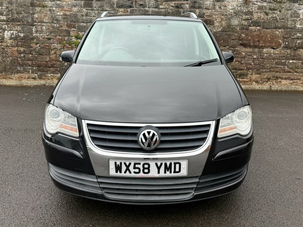 Volkswagen Touran Se WX58YMD Black #2