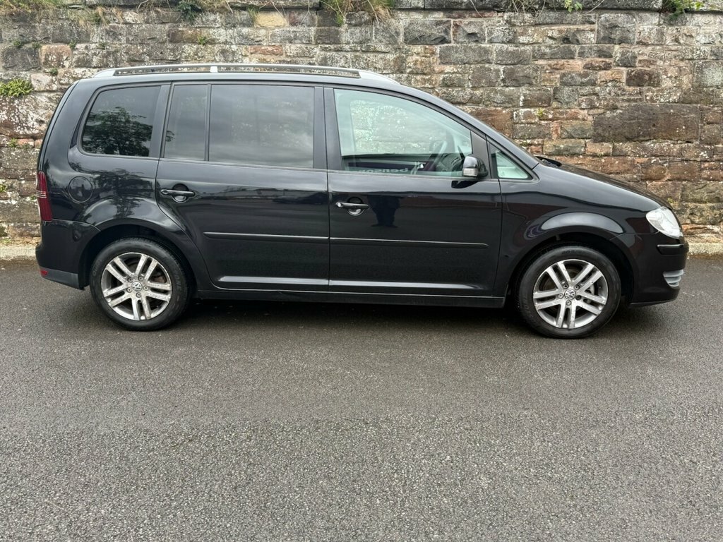 Volkswagen Touran Se WX58YMD Black #4