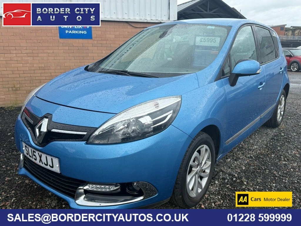 Renault Scenic 1.5L Dynamique Tomtom Blue