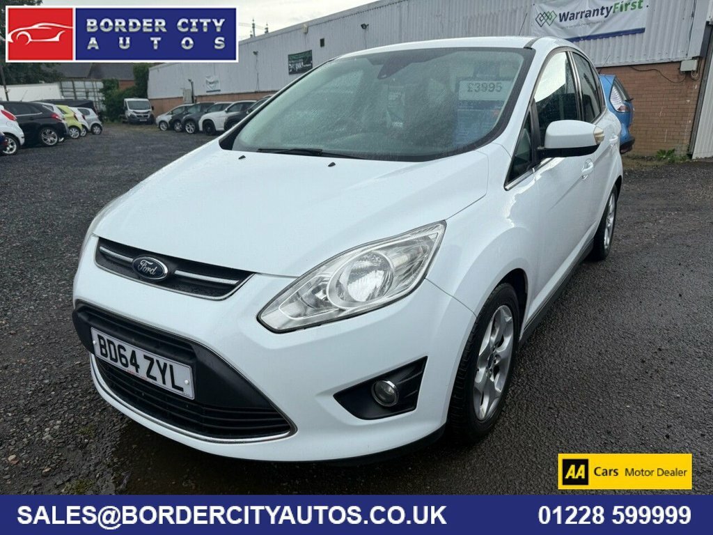 Ford C-Max C-max Zetec Tdci White