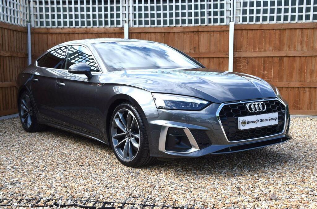Audi A5 2.0 Tfsi 35 S Line Sportback S Tronic Euro 6 Ss Grey #5
