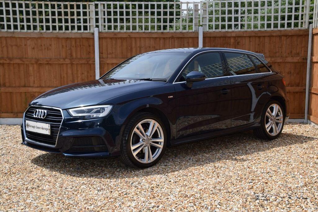 Audi A3 1.4 Tfsi Cod S Line Sportback S Tronic Euro 6 Ss Blue #3