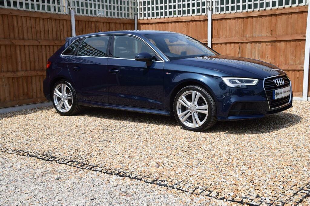 Audi A3 1.4 Tfsi Cod S Line Sportback S Tronic Euro 6 Ss Blue #6