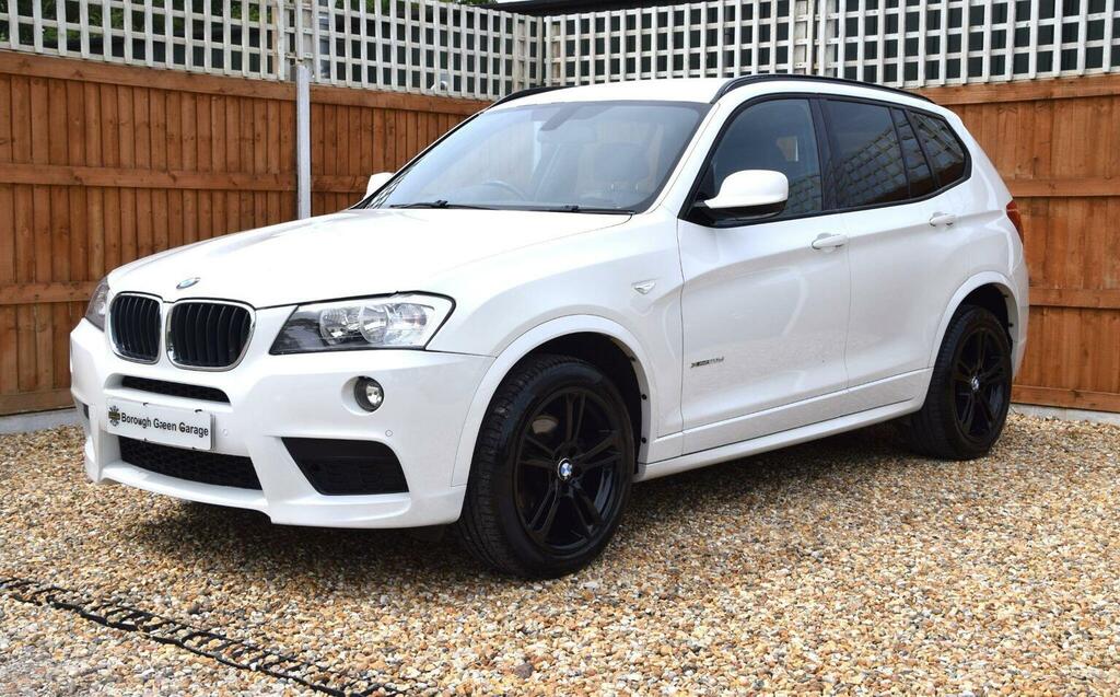 BMW X3 2.0 20D M Sport Xdrive Euro 5 Ss White #3