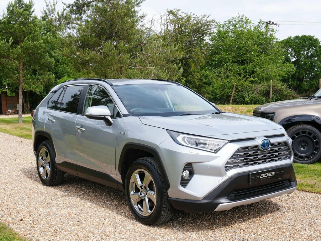 Toyota Rav 4 2.5 Vvt-h Excel Suv Hybrid Cvt 4Wd Euro FG20DCX Silver #2
