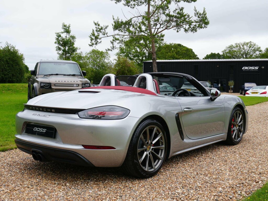 Porsche 718 2.5T S Convertible Pdk Euro 6 Ss 35 Silver #4