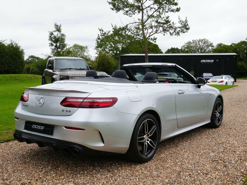 Mercedes-Benz E Class 3.0 E53 Mhev Eq Boost Amg Cabriolet Spd BU70SPV Silver #4