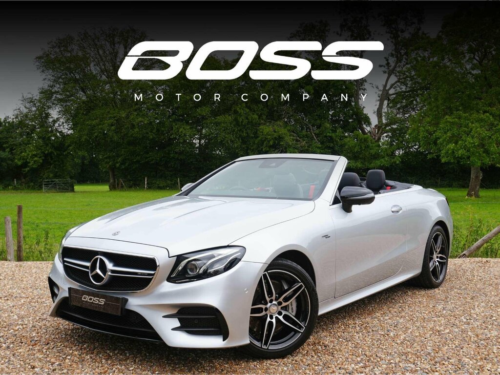Mercedes-Benz E Class 3.0 E53 Mhev Eq Boost Amg Cabriolet Spd BU70SPV Silver