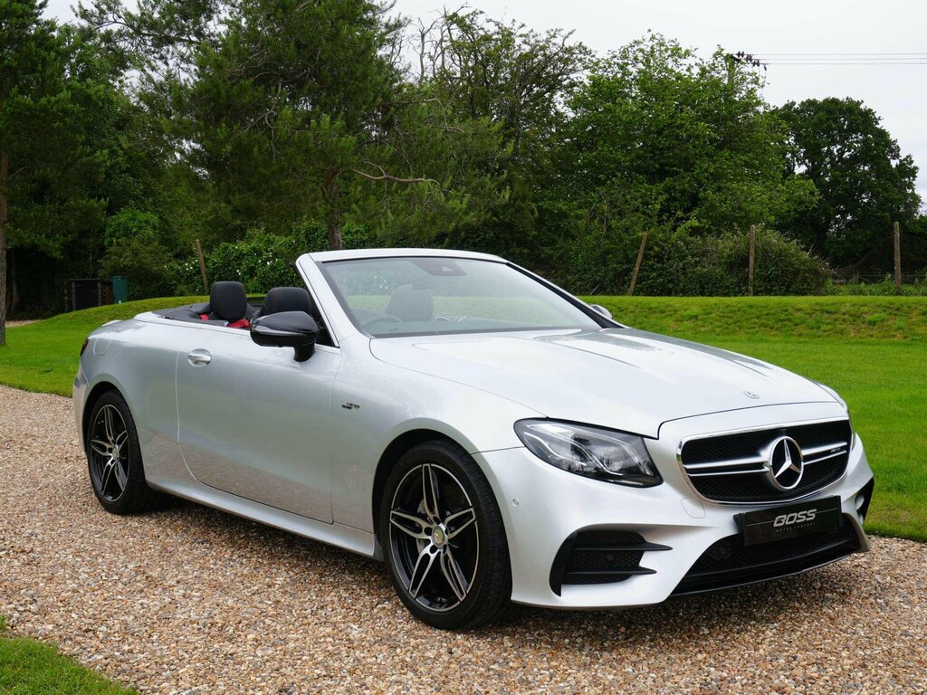 Mercedes-Benz E Class 3.0 E53 Mhev Eq Boost Amg Cabriolet Spd BU70SPV Silver #2