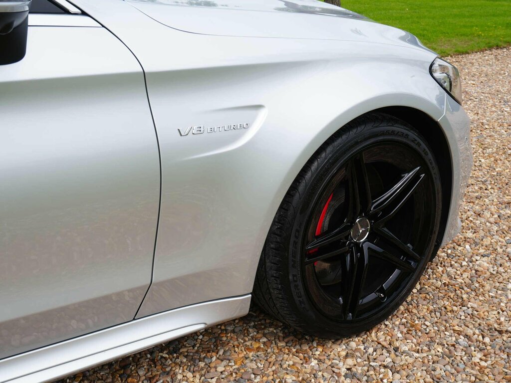 Mercedes-Benz C Class 4.0 C63 V8 Biturbo Amg S Premium Plus Cabriolet HT19HPP Silver #6