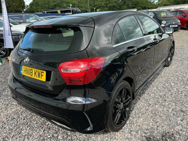 Mercedes-Benz A Class 1.6 A200 Amg Line Hatchback 7G-dct Euro Black #6