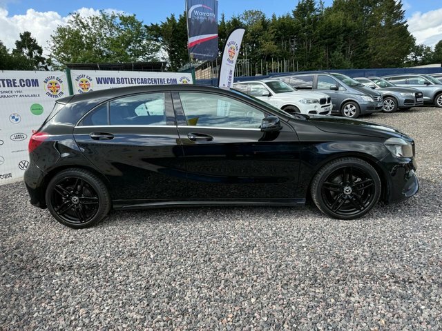 Mercedes-Benz A Class 1.6 A200 Amg Line Hatchback 7G-dct Euro Black #4