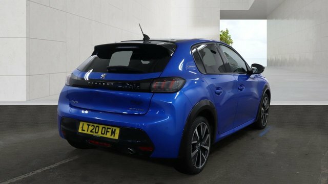 Peugeot 208 1.2 Puretech Gt Line Hatchback E LT20OFM Blue #3