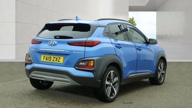 Hyundai Kona 1.0 T-gdi Blue Drive Premium Se Suv Man Blue #6
