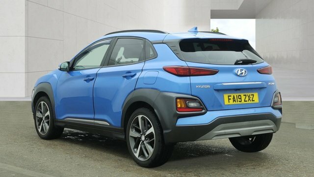 Hyundai Kona 1.0 T-gdi Blue Drive Premium Se Suv Man Blue #5
