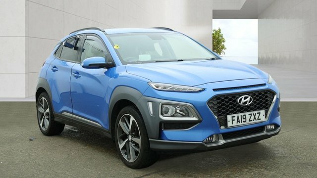Hyundai Kona 1.0 T-gdi Blue Drive Premium Se Suv Man Blue #2