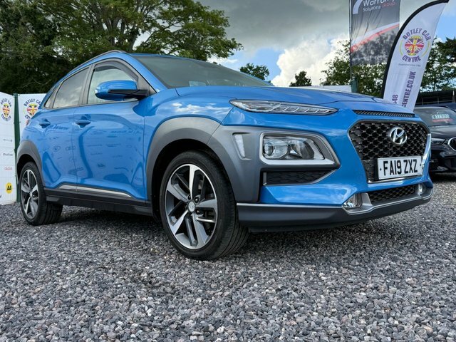Hyundai Kona 1.0 T-gdi Blue Drive Premium Se Suv Man FA19ZXZ Blue #2