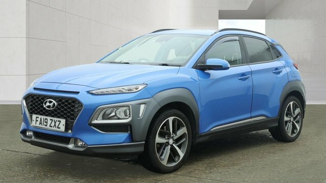 Hyundai Kona 1.0 T-gdi Blue Drive Premium Se Suv Man Blue #4