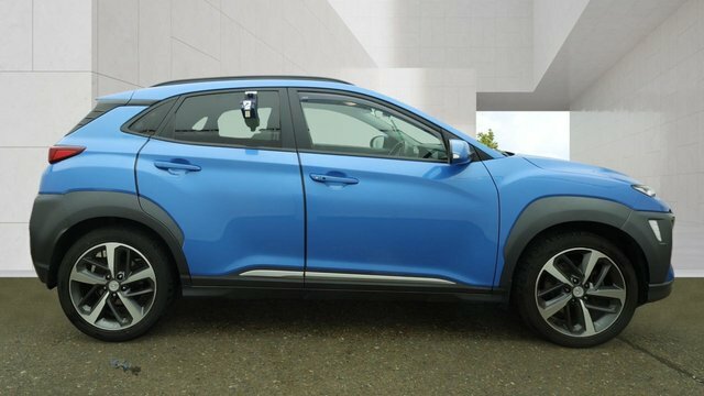 Hyundai Kona 1.0 T-gdi Blue Drive Premium Se Suv Man Blue #3