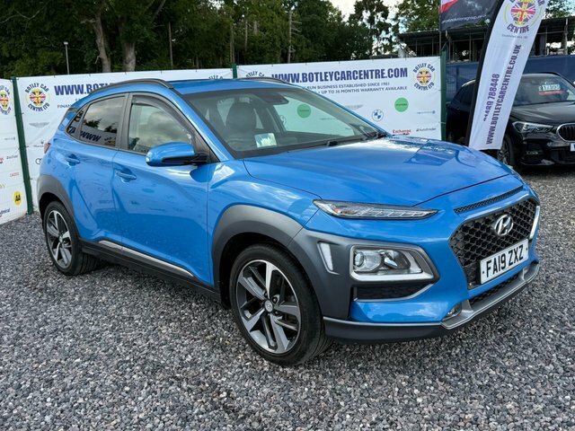 Hyundai Kona 1.0 T-gdi Blue Drive Premium Se Suv Man Blue