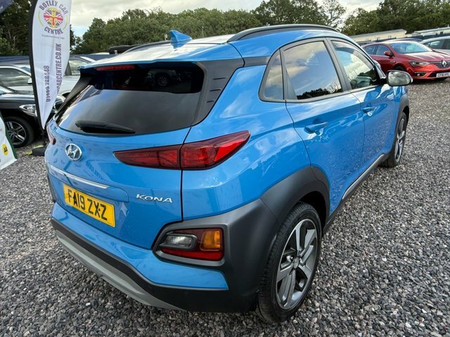 Hyundai Kona 1.0 T-gdi Blue Drive Premium Se Suv Man FA19ZXZ Blue #5