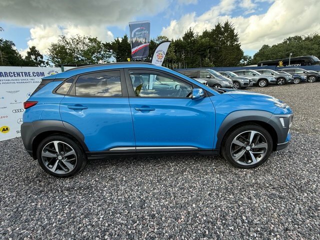 Hyundai Kona 1.0 T-gdi Blue Drive Premium Se Suv Man FA19ZXZ Blue #4