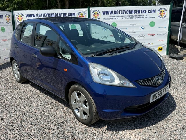 Honda Jazz 1.2 I-vtec Se Hatchback Euro 4 WG59KYE Blue