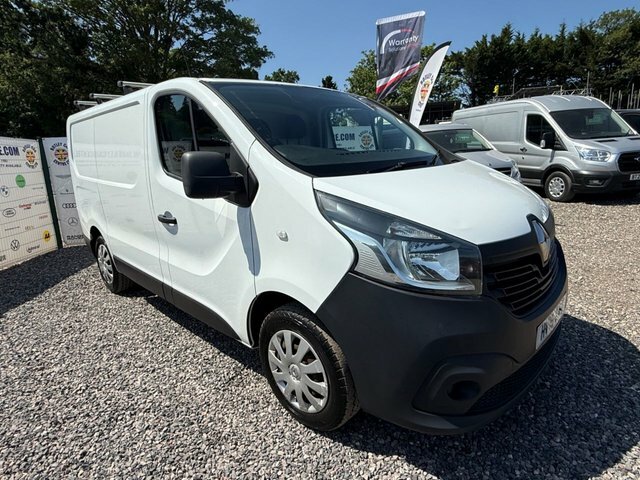 Renault Trafic 1.6 Dci 27 Sport Nav Crew Van 6Dr Eu White #2
