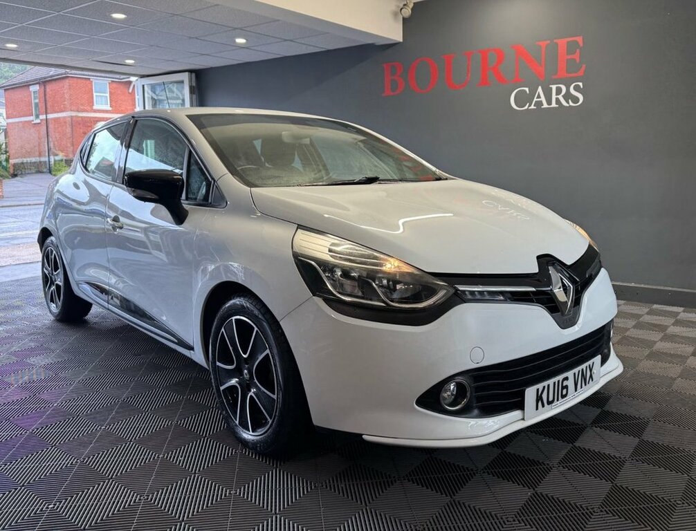 Renault Clio 1.2L Dynamique Nav White