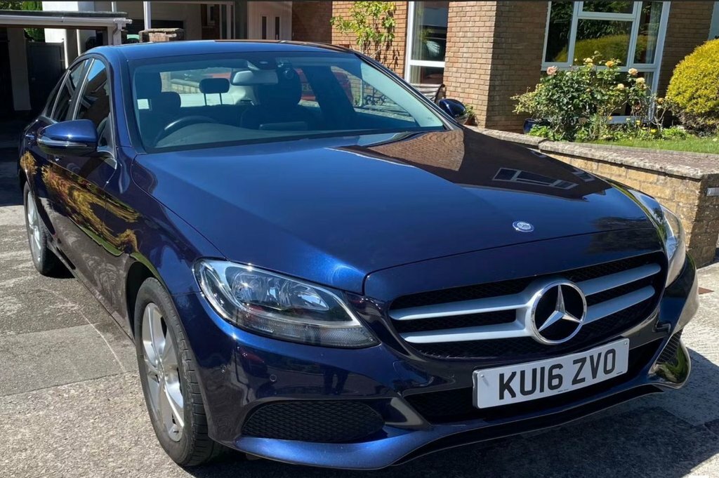 Mercedes-Benz C Class C 220 Amg Line D Grey #1
