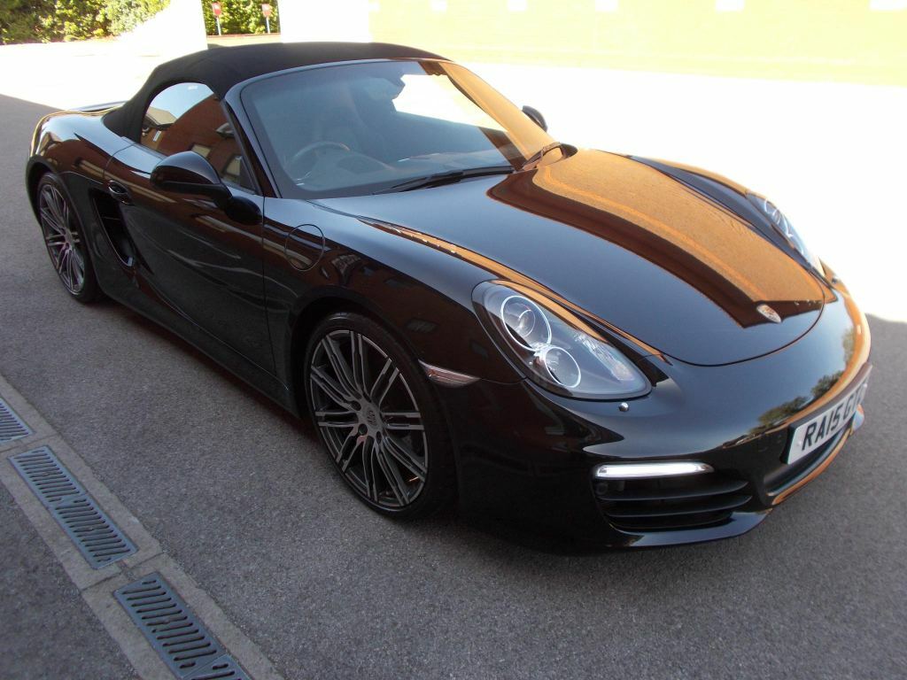 Porsche Boxster Porsche Boxster 2.7 981 Black Edition Convertible Black #4