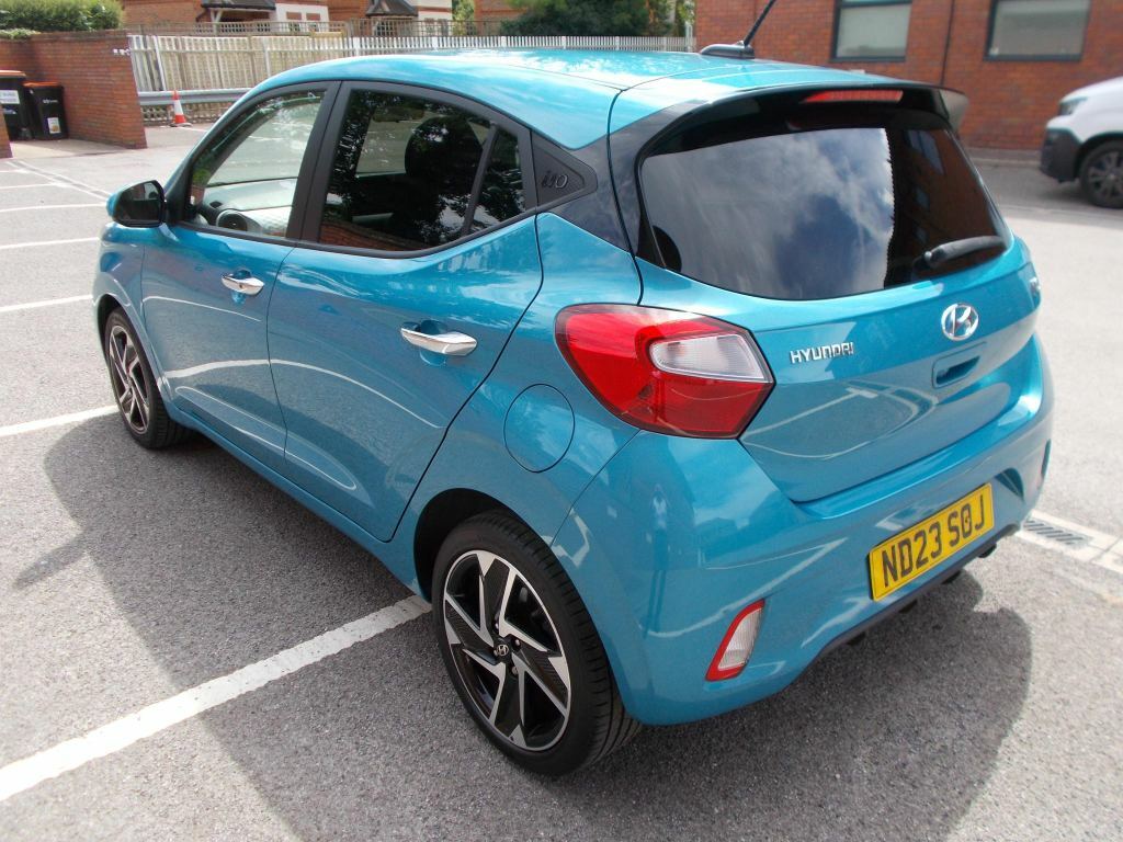 Hyundai I10 Hyundai I10 I10 Premium 1.2 84Ps Amt My23 Blue #3