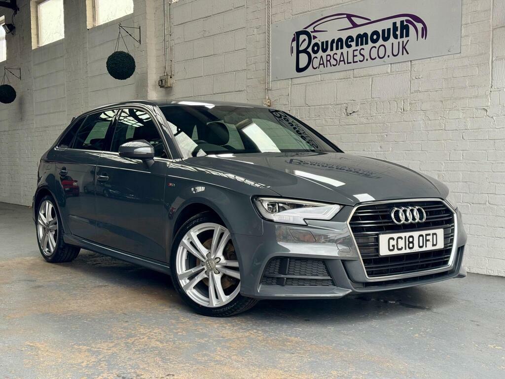 Audi A3 2.0 Tfsi S Line Sportback Euro 6 S S Grey