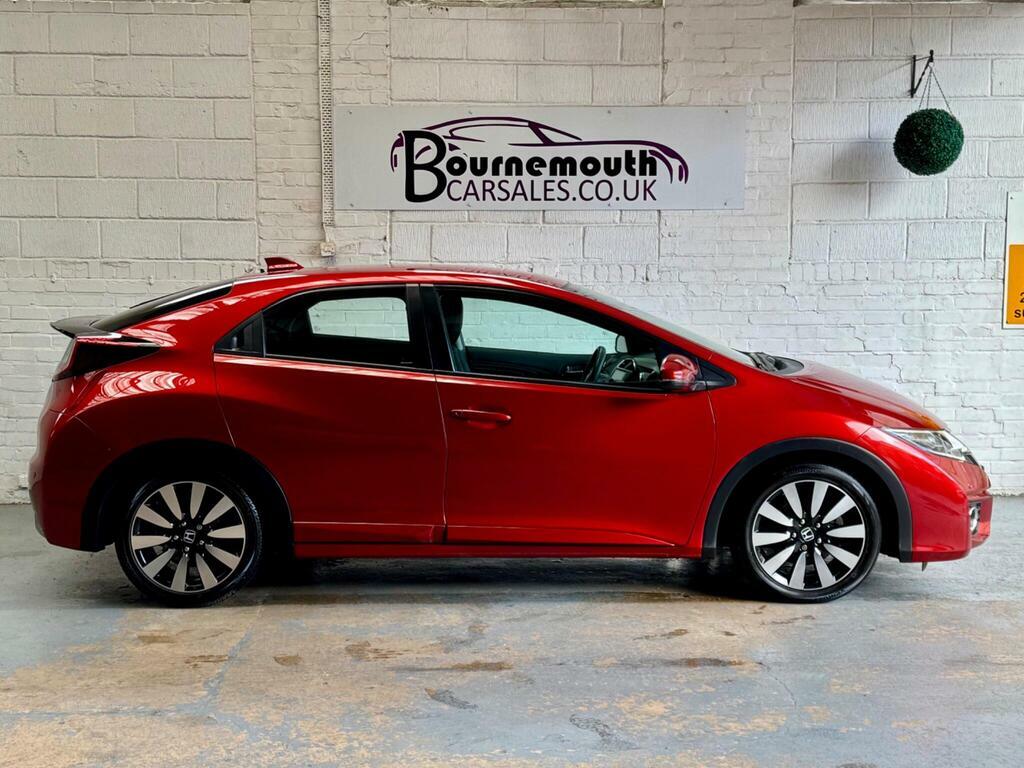 Honda Civic 1.8 I-vtec Se Plus Euro 6 Red #2