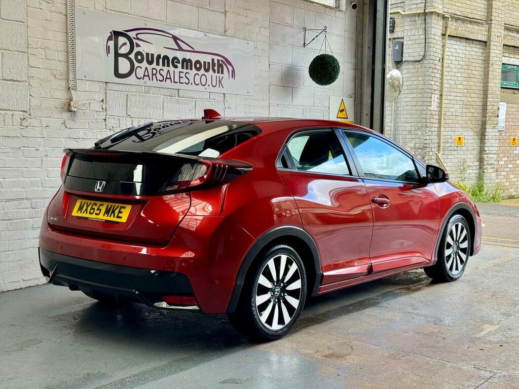 Honda Civic 1.8 I-vtec Se Plus Euro 6 Red #2