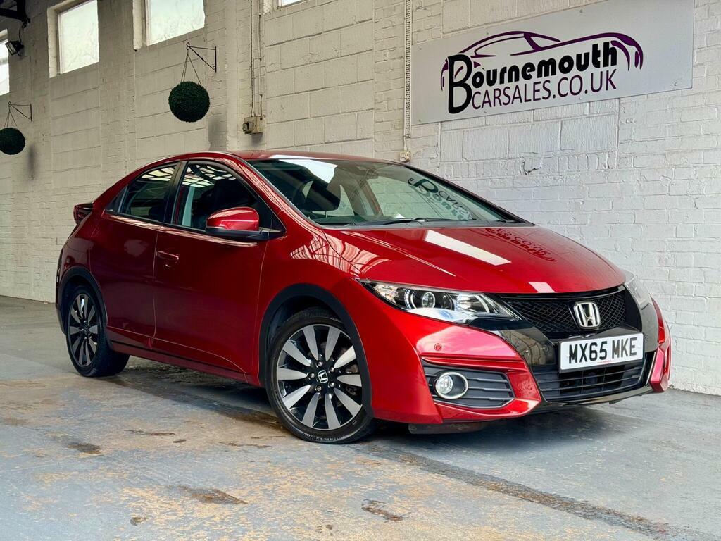 Honda Civic 1.8 I-vtec Se Plus Euro 6 Red